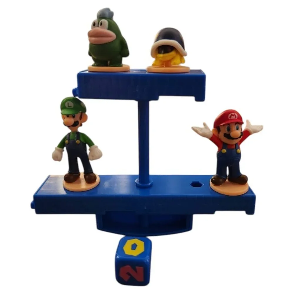 Epoch Games Super Mario Bros. Balancing Game Tabletop Skill Game w/ Collectible